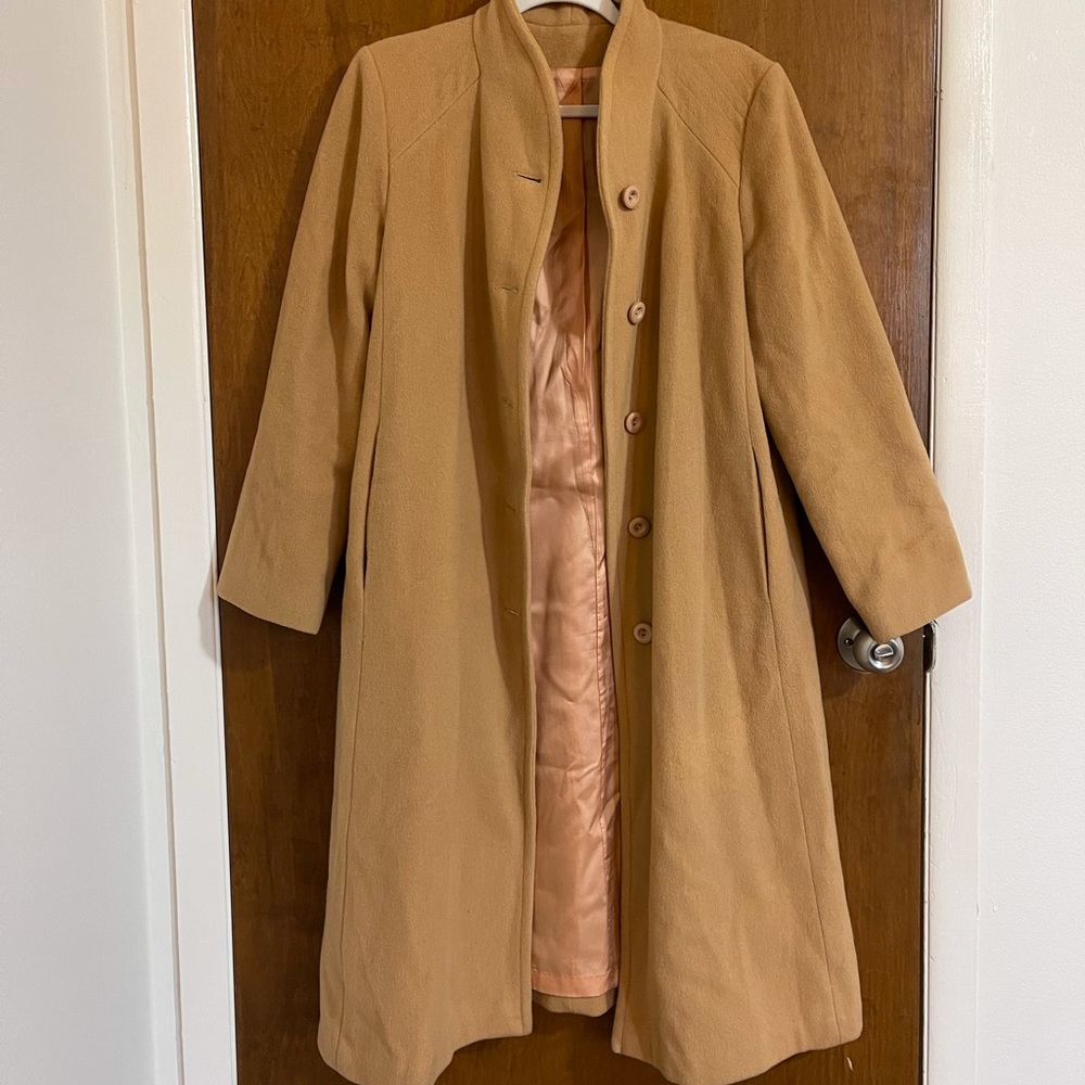 Vintage Wool Dress Coat